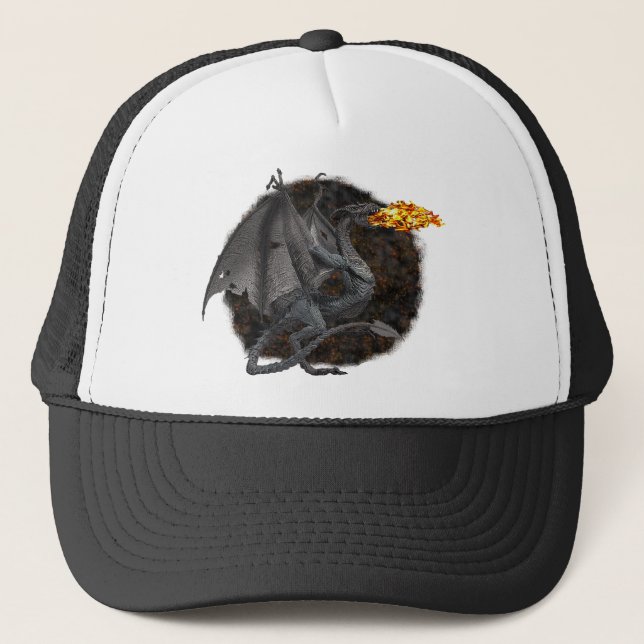 Casquette Dragon de Feu-Respiration (Devant)
