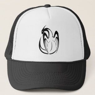 Casquette Dragon noir et blanc légende