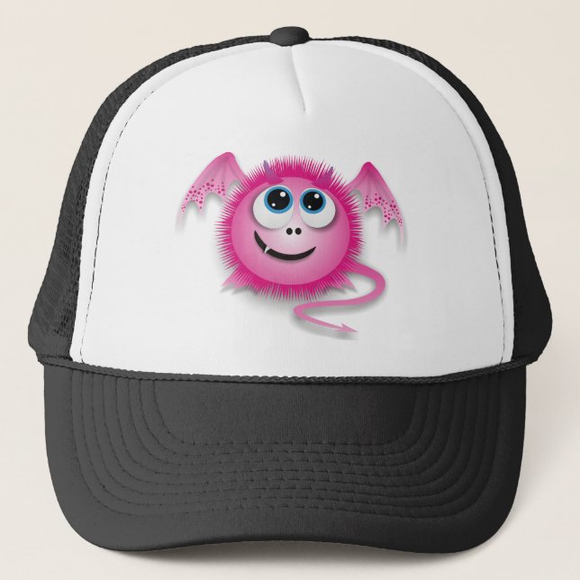Casquette Dragon rosâtre (Devant)