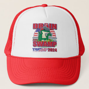 Casquette Drain-The-Swamp-Trump-2024