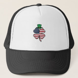 Casquette Drape de trèfle vintage Saint-Patrick