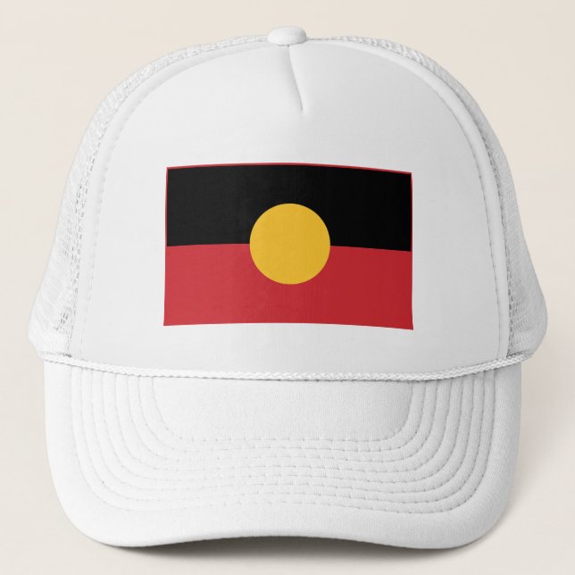 Casquette Drapeau aborigène australien (Devant)