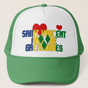 Casquette Drapeau adorable Saint-Vincent-et-les Grenadines