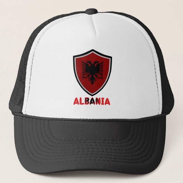 Casquette Drapeau albanais (Devant)