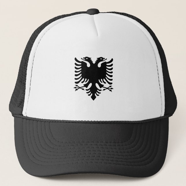 Casquette Drapeau Albanie (Devant)