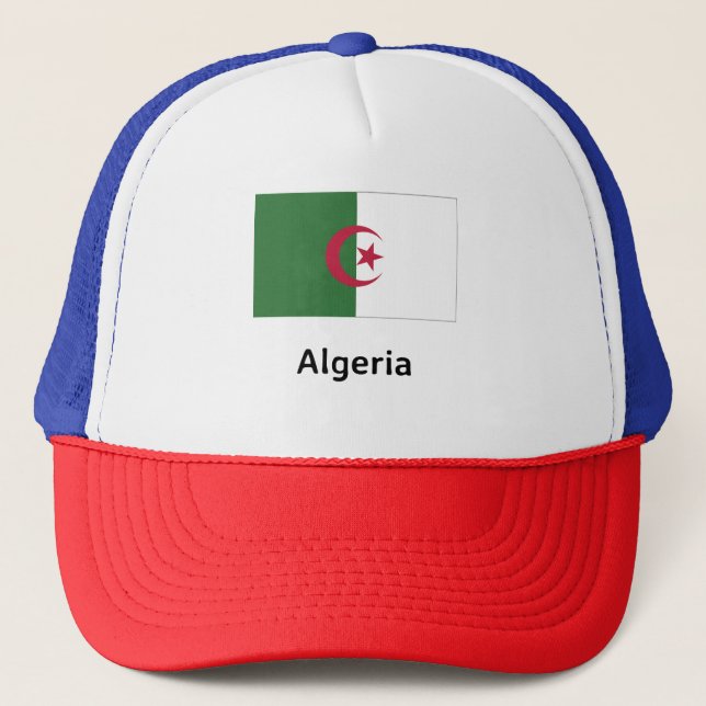 Casquette Drapeau Algérie (Devant)