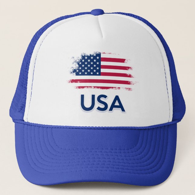 Casquette Drapeau américain    (Devant)