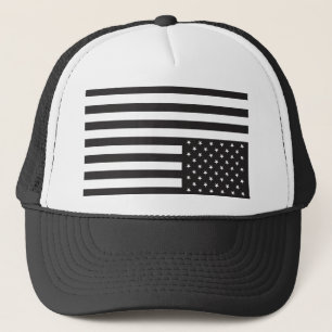 Casquette Drapeau américain à l'envers dans le noir