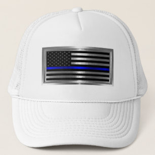 Casquette Drapeau américain à rayure bleue pour l'applicatio