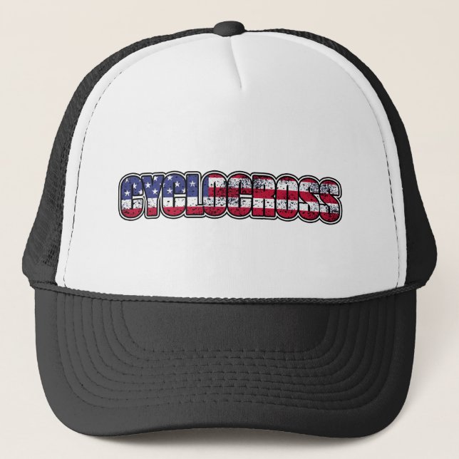 Casquette Drapeau américain Cyclocross (Devant)
