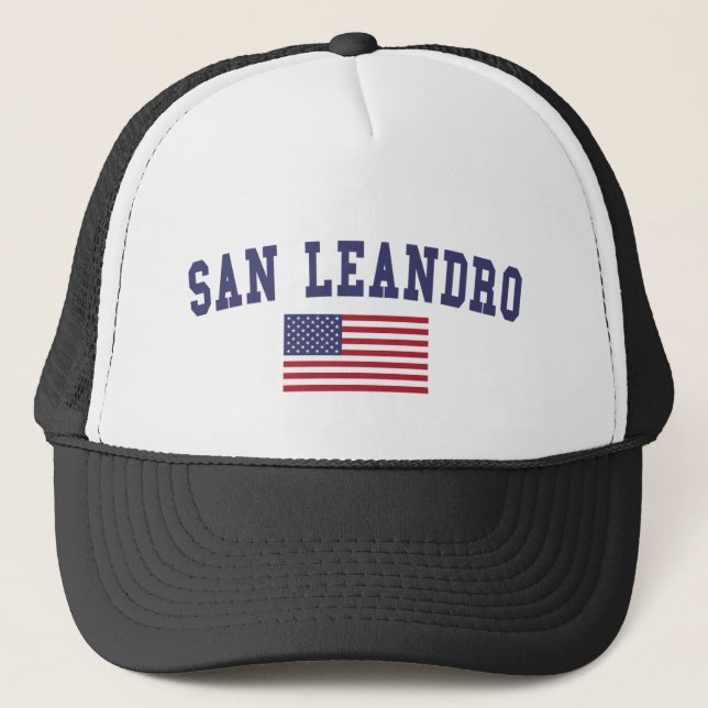 Casquette Drapeau américain de San Leandro (Devant)