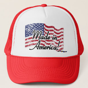 Casquette Drapeau américain - fabriqué en Amérique ! -