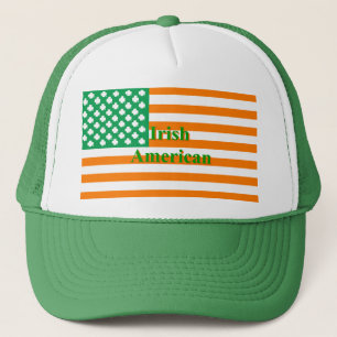 Casquette Drapeau américain irlandais