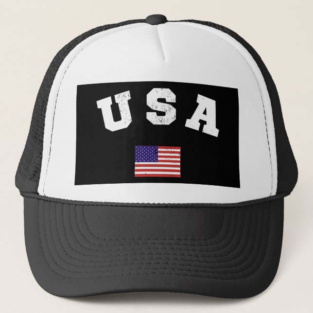 Casquette Drapeau américain patriotique (Devant)