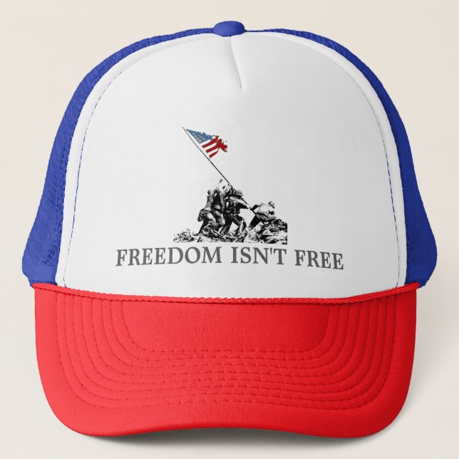 Casquette Drapeau américain patriotique - Iwo Jima - 2ÈME (Devant)