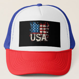 Casquette Drapeau américain rétro 4 juillet