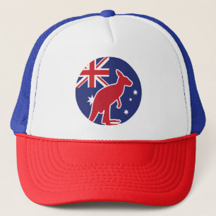 Casquette Drapeau animal national australien de Kangaroo