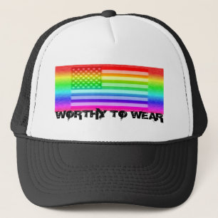 Casquette Drapeau Arc-En-Ciel - À Porter