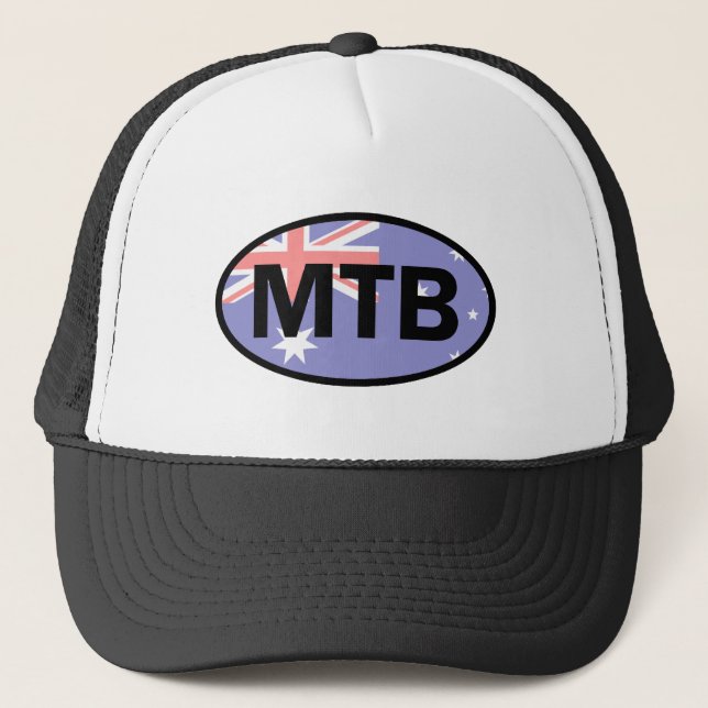 Casquette Drapeau Australie VTT (Devant)