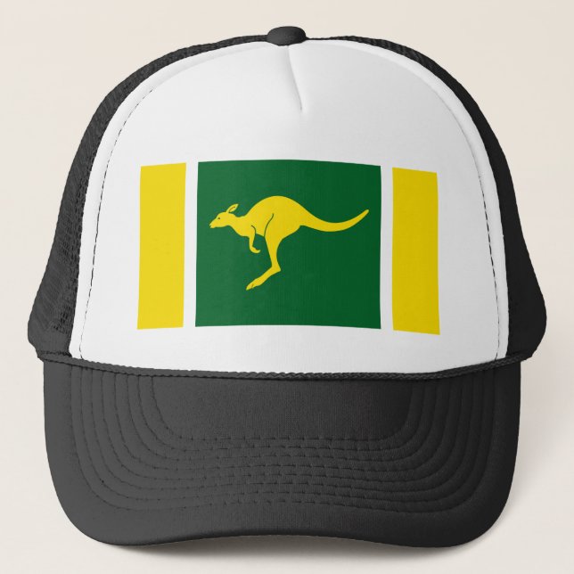 Casquette drapeau australien kangourou (Devant)