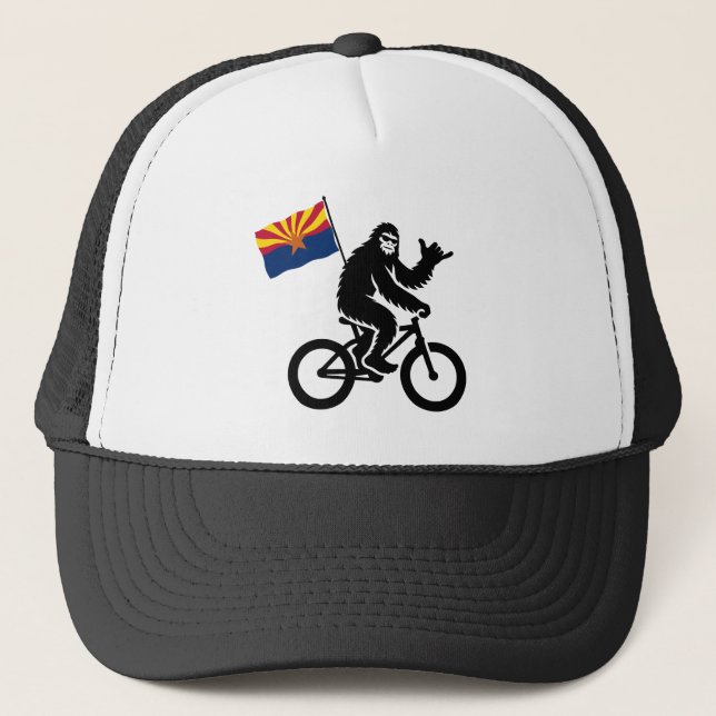 Casquette Drapeau Bigfoot Cycling Arizona (Devant)