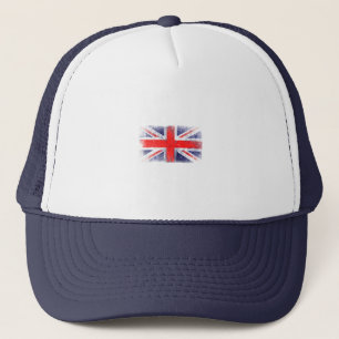 Casquette drapeau bleu et rouge d'Angleterre