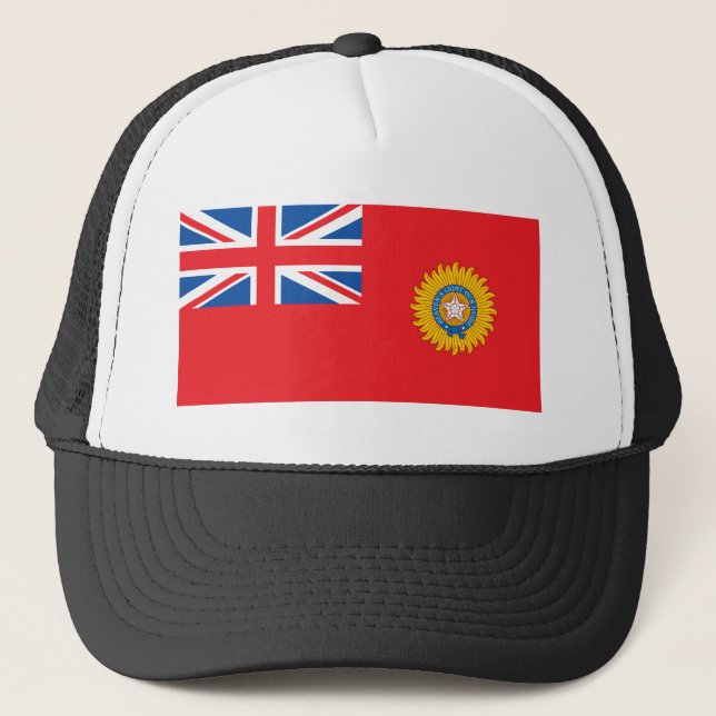 Casquette Drapeau britannique de l'Inde (Devant)