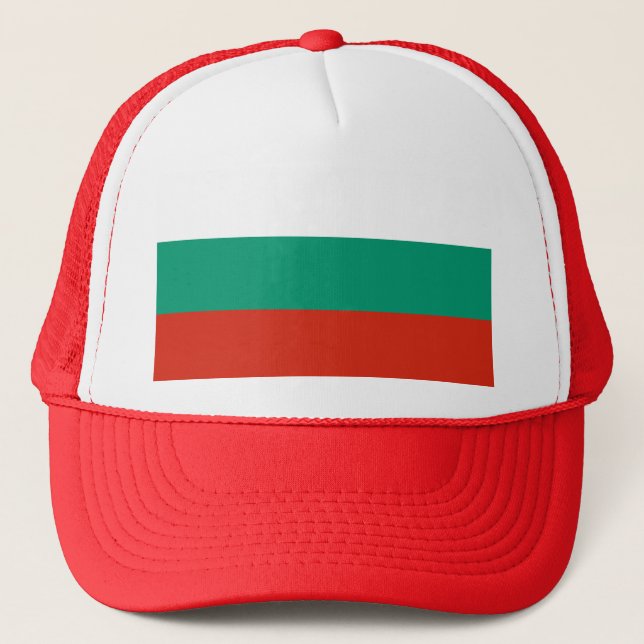 Casquette Drapeau Bulgarie (Devant)
