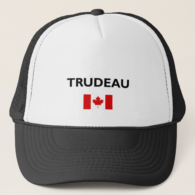 Casquette Drapeau canadien Justin Trudeau Canada Couleur cla (Devant)