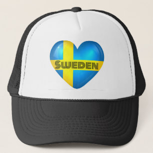 Casquette Drapeau cardiaque Suède