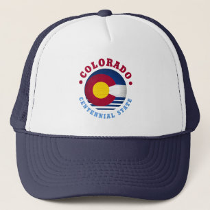 CASQUETTE DRAPEAU CENTENAIRE D'ÉTAT DE COLORADO