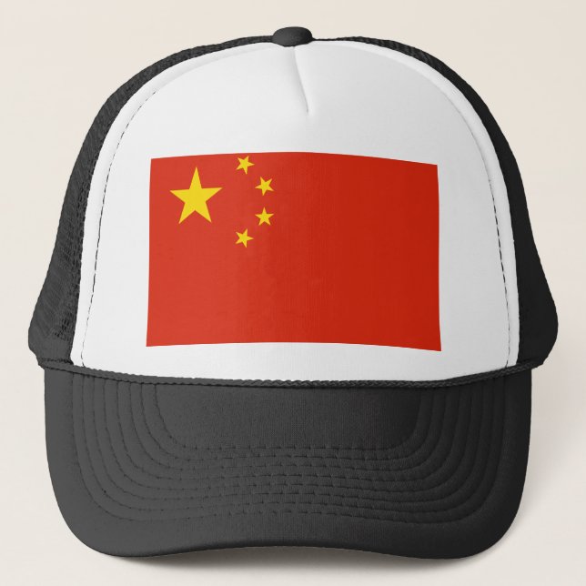 Casquette Drapeau chinois (Devant)