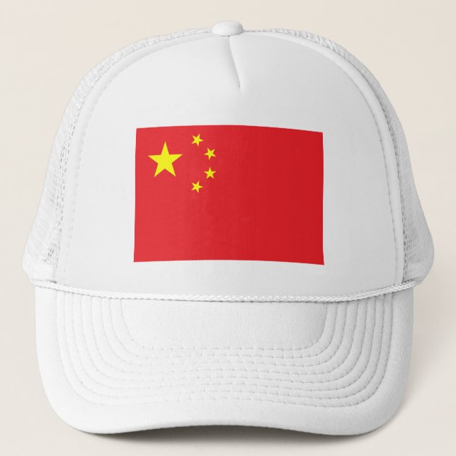 Casquette Drapeau chinois (Devant)
