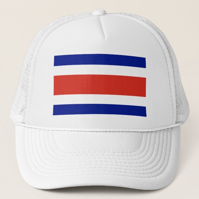 Casquette Drapeau civil du Costa Rica (Devant)