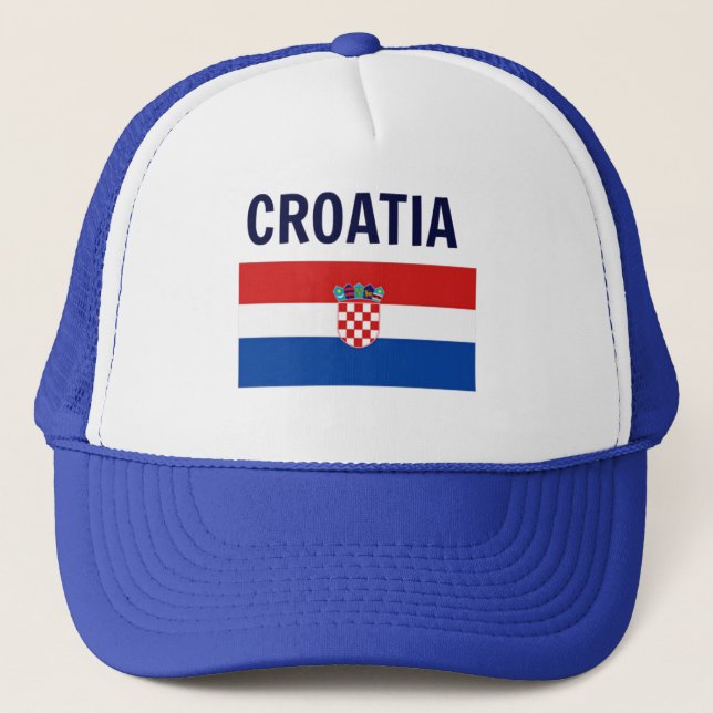 Casquette Drapeau croate (Devant)
