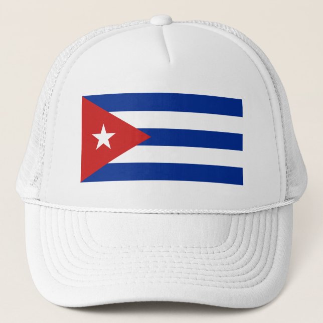 Casquette Drapeau Cuba (Devant)