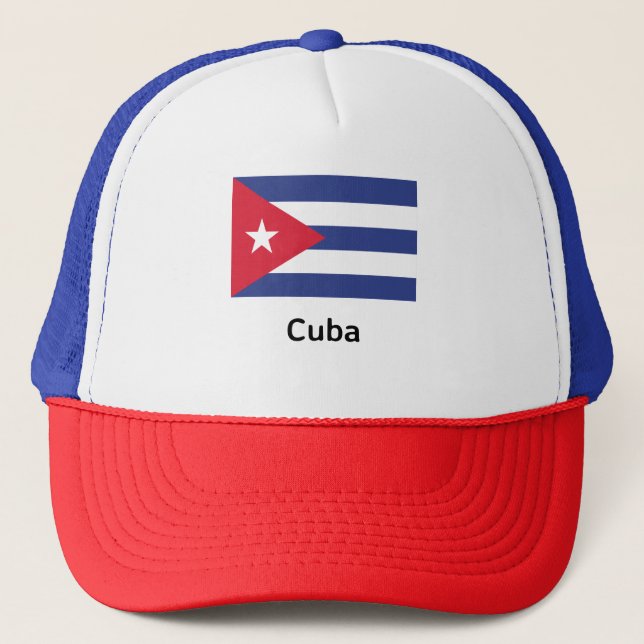 Casquette Drapeau Cuba (Devant)