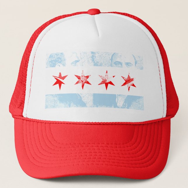 Casquette Drapeau d'Al Capone Chicago (Devant)