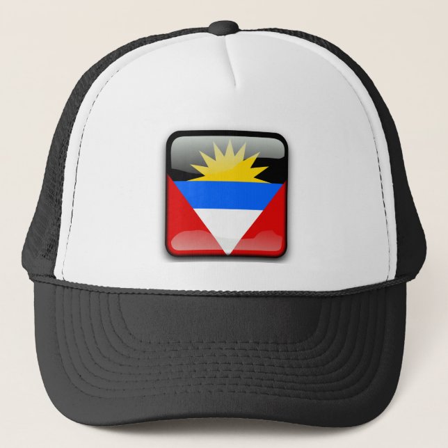 Casquette Drapeau d'Antigua-et-Barbuda (Devant)