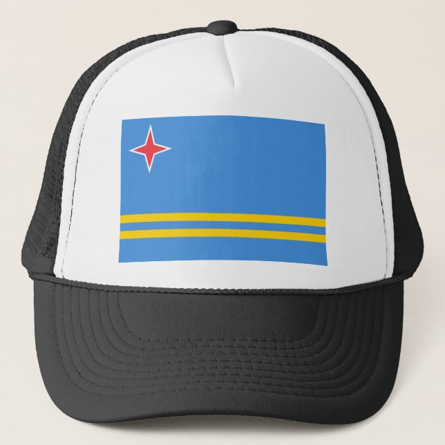 Casquette Drapeau d'Aruba (Devant)