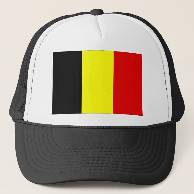 Casquette Drapeau de Belgique (Devant)