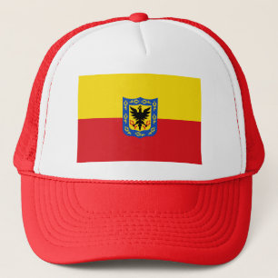 Casquette Drapeau de Bogota, Colombie Chapeau de camion