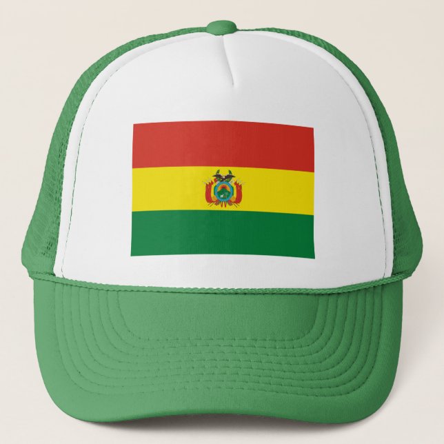 Casquette Drapeau de Bolivie patriotique (Devant)