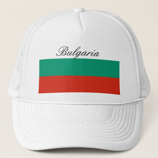 Casquette Drapeau de Bulgarie ou de Bulgarie (Devant)