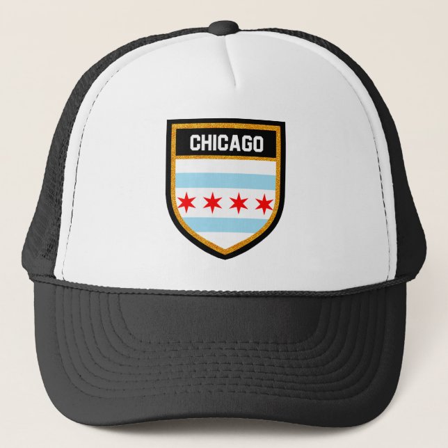 Casquette Drapeau de Chicago (Devant)