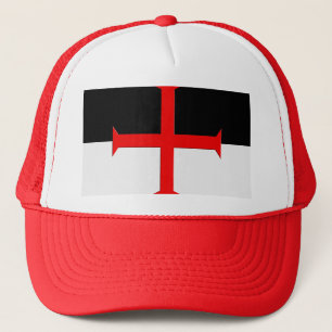 Casquette Drapeau de croix des Templiers médiévaux
