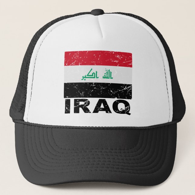 Casquette Drapeau de cru de l'Irak (Devant)