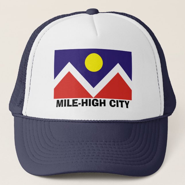 Casquette Drapeau de Denver, le Colorado (Devant)