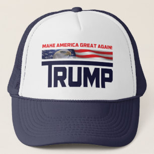 Casquette Drapeau de Donald Trump USA