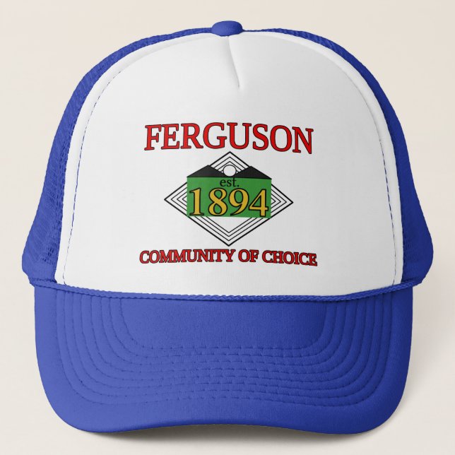 Casquette Drapeau de Ferguson, Missouri (Devant)
